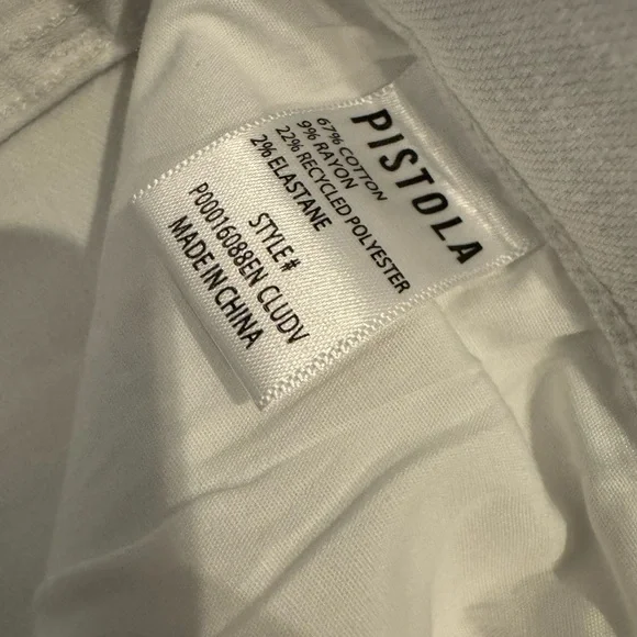 Pistola Women's Flare & Wide Leg Jeans - White - Picture 3 of 5